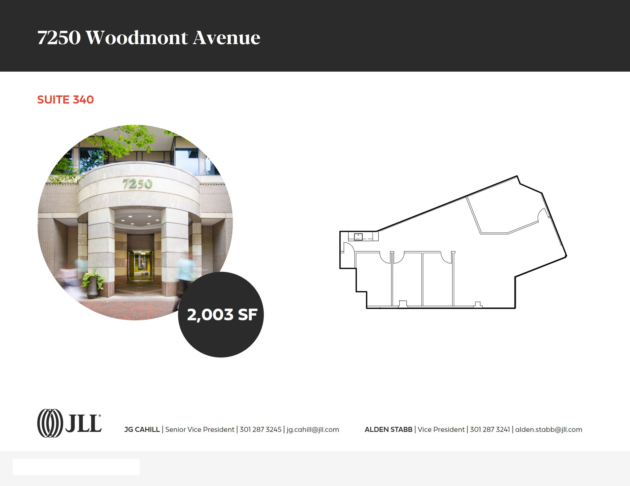 4801-4809 Bethesda Ave, Bethesda, MD en alquiler Plano de la planta- Imagen 1 de 1