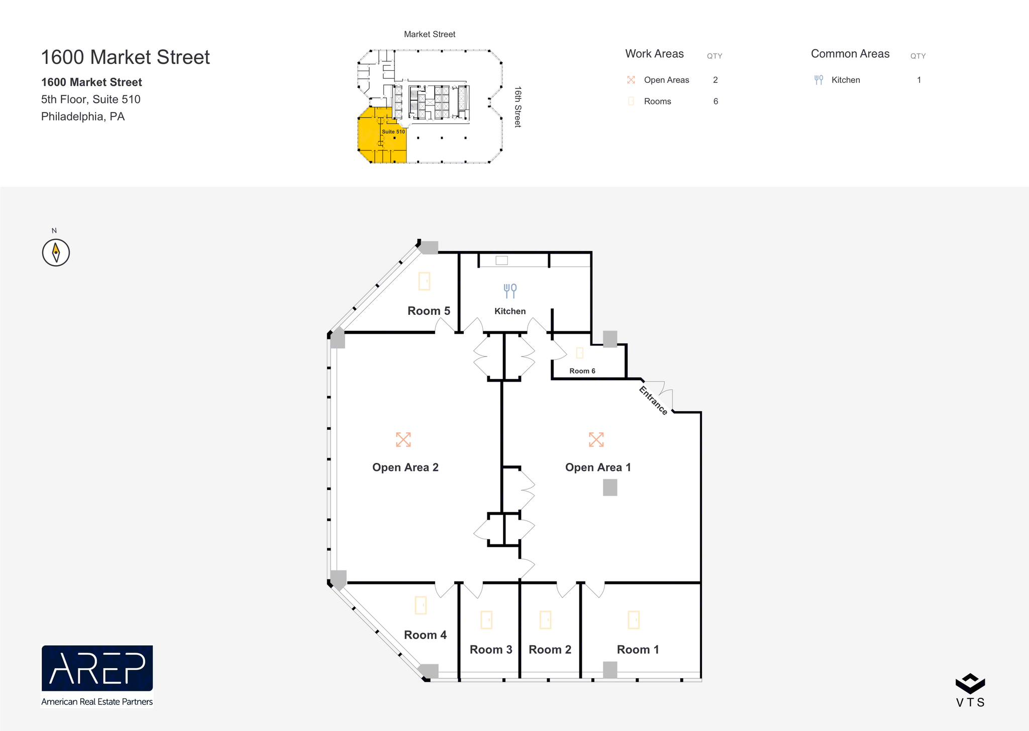 1600 Market St, Philadelphia, PA en alquiler Plano de la planta- Imagen 1 de 1