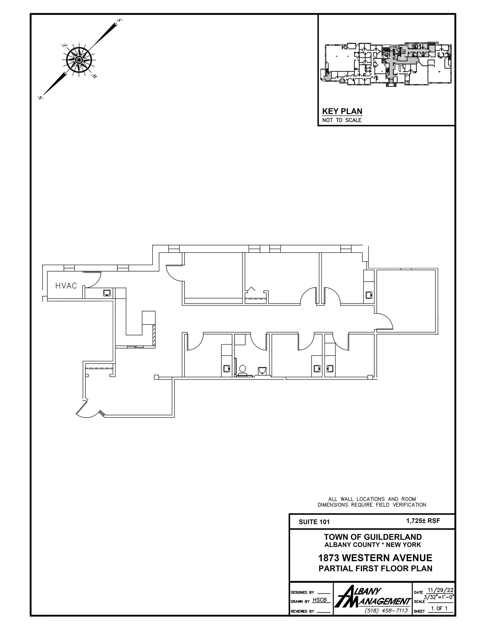 1873 Western Ave, Albany, NY en alquiler Plano del sitio- Imagen 1 de 1