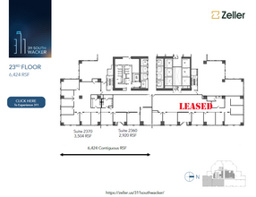 311 S Wacker Dr, Chicago, IL en alquiler Plano de la planta- Imagen 2 de 2