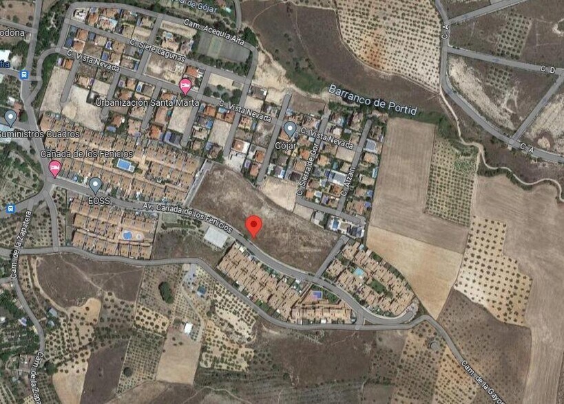 Avenida Cañada de los Fenicios, 1, Gójar, Granada en venta - Vista aérea - Imagen 3 de 6