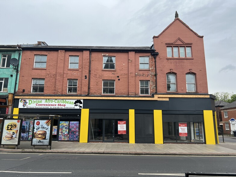 156-158 Hessle Rd, Hull en alquiler - Foto del edificio - Imagen 1 de 2