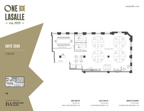 1 N La Salle St, Chicago, IL en alquiler Plano de la planta- Imagen 1 de 5