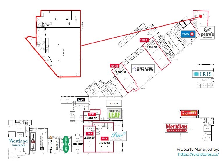 1200-1288 56 St, Delta, BC en alquiler Plano de la planta- Imagen 1 de 1