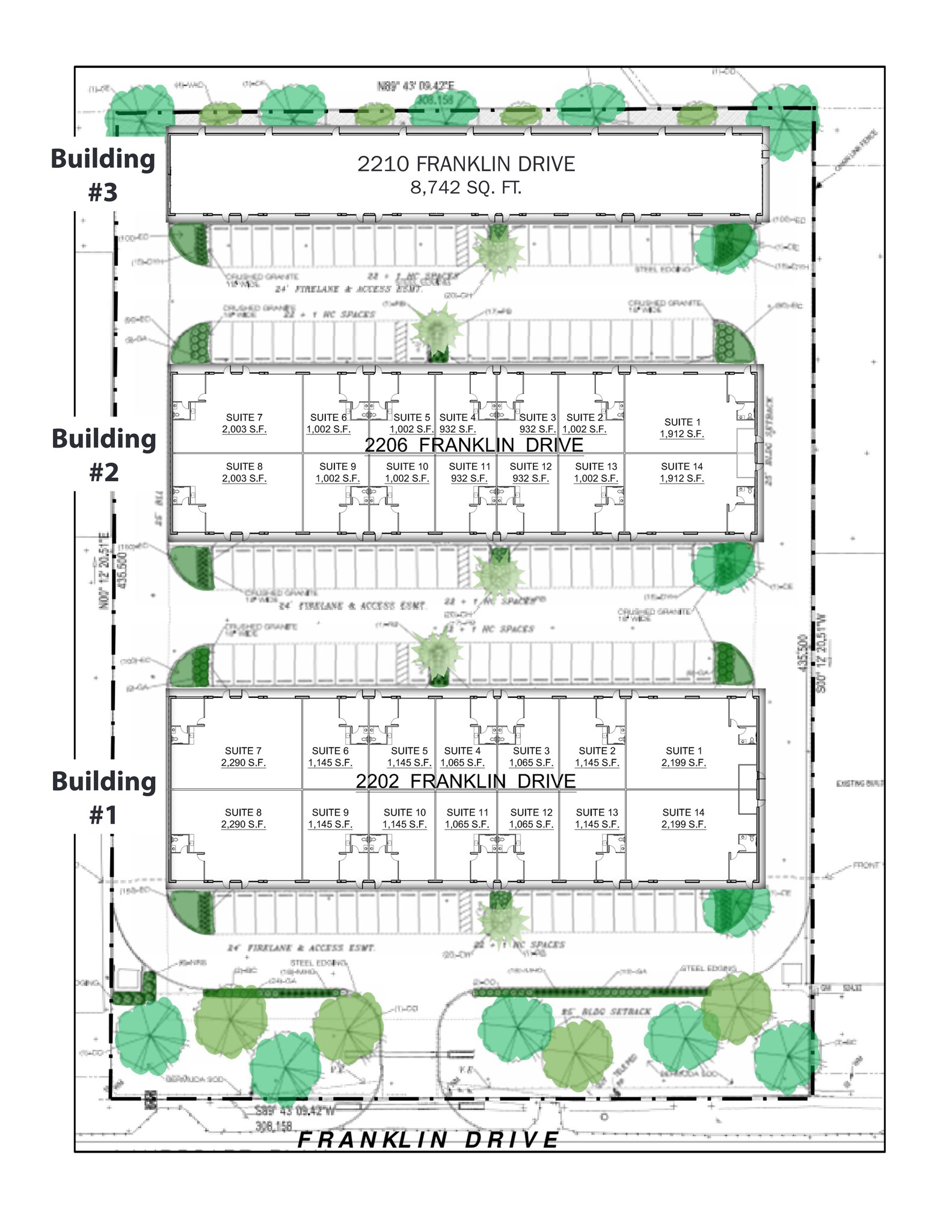 2202 Franklin Dr, Mesquite, TX en alquiler Plano del sitio- Imagen 1 de 7