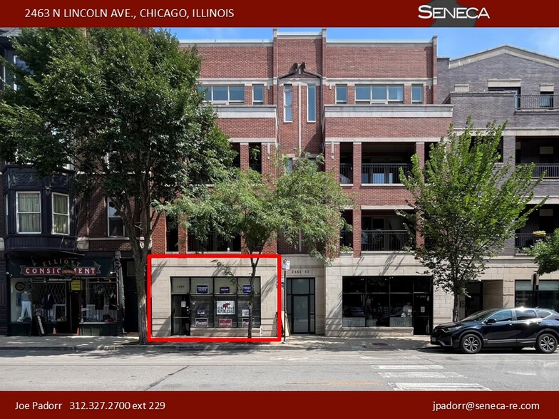 2463 N Lincoln Ave, Chicago, IL en alquiler - Foto del edificio - Imagen 1 de 15