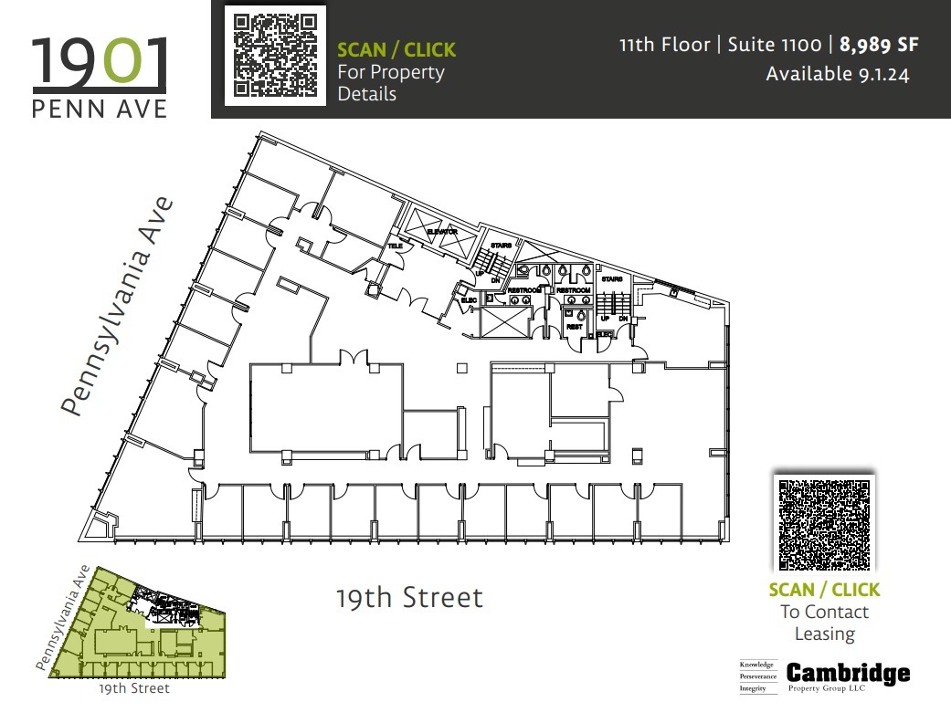 1901 Pennsylvania Ave NW, Washington, DC en alquiler Plano de la planta- Imagen 1 de 1