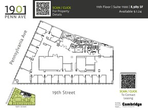 1901 Pennsylvania Ave NW, Washington, DC en alquiler Plano de la planta- Imagen 1 de 1