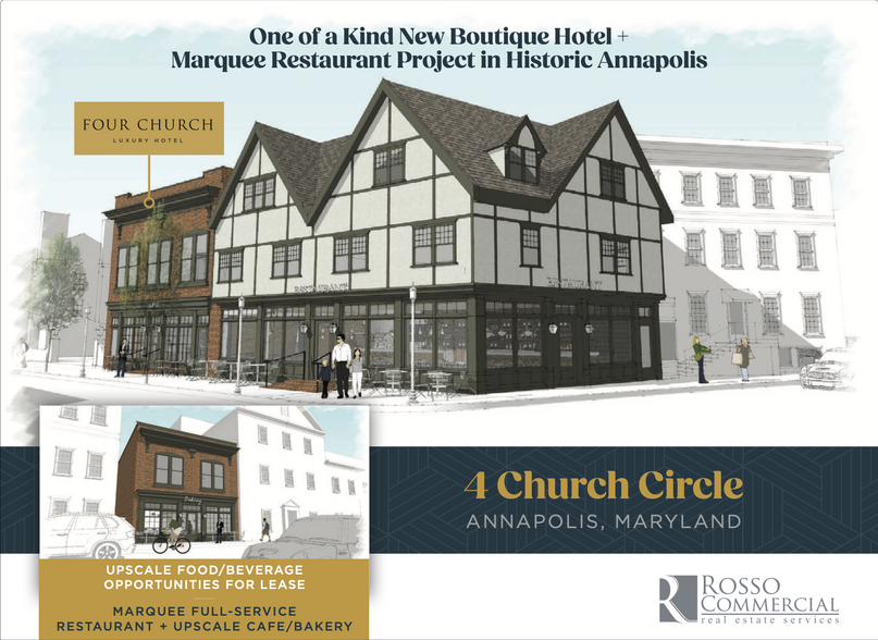 4 Church Cir, Annapolis, MD en alquiler - Foto del edificio - Imagen 1 de 5