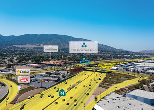 1920 Frontage Rd, Corona, CA - VISTA AÉREA  vista de mapa