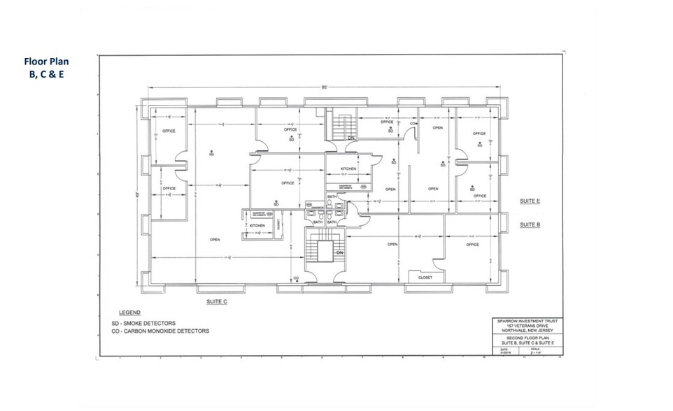 157 Veterans Dr, Northvale, NJ en venta - Plano de la planta - Imagen 3 de 3