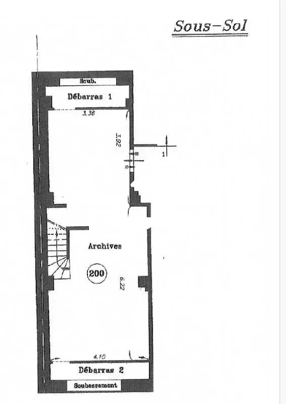 110 Rue Michel-Ange, Paris en alquiler Plano de la planta- Imagen 1 de 1