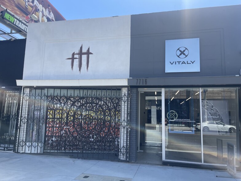 7714 Melrose Ave, Los Angeles, CA en alquiler - Foto del edificio - Imagen 1 de 4