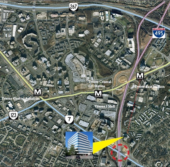 2000 Corporate Ridge Rd, McLean, VA en alquiler - Vista aérea - Imagen 3 de 20