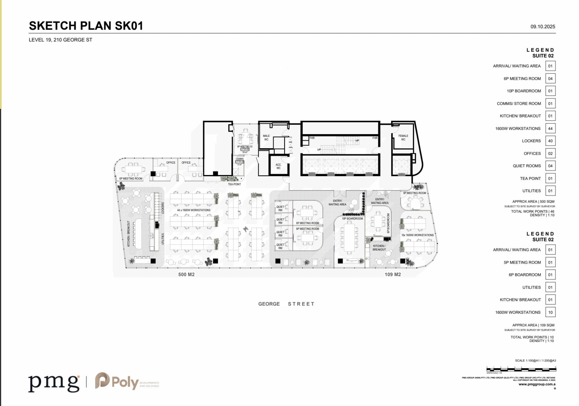 210 George St, Sydney en alquiler Plano de la planta- Imagen 1 de 1