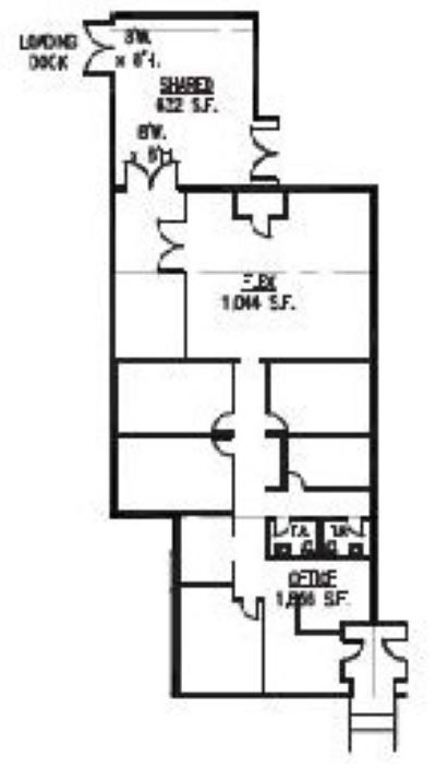 7630-7688 McEwen Rd, Dayton, OH en alquiler Plano de la planta- Imagen 1 de 2