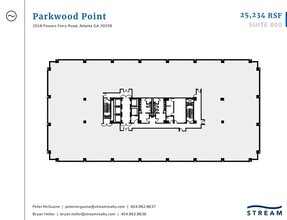 2018 Powers Ferry Rd SE, Atlanta, GA en alquiler Plano de la planta- Imagen 1 de 1