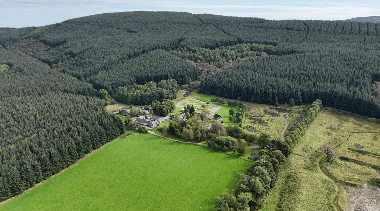 Dufftown Campsite, Dufftown en venta Vista aérea- Imagen 1 de 2