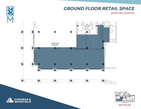 2445 M St NW, Washington, DC en alquiler Plano de la planta- Imagen 1 de 1