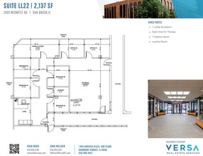 2001 Midwest Rd, Oak Brook, IL en alquiler Plano de la planta- Imagen 1 de 1