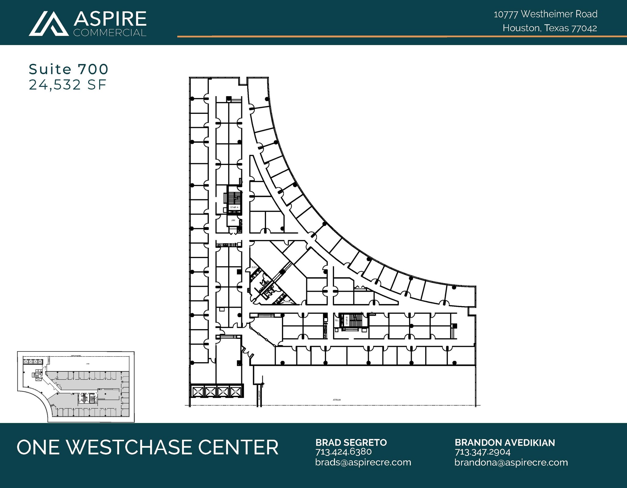 10777 Westheimer Rd, Houston, TX en alquiler Plano de la planta- Imagen 1 de 1