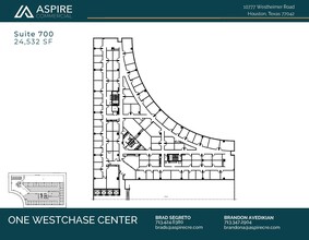 10777 Westheimer Rd, Houston, TX en alquiler Plano de la planta- Imagen 1 de 1