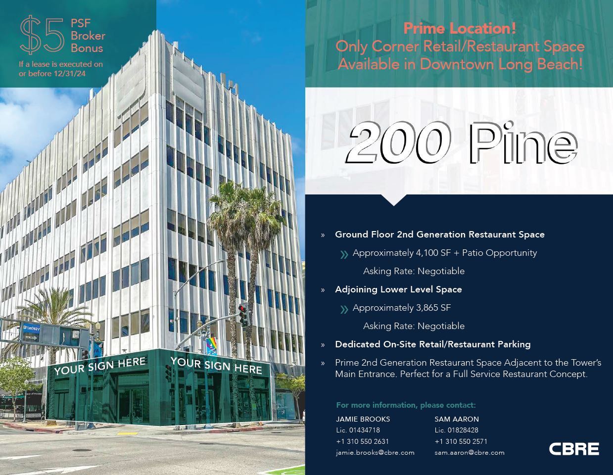 200 Pine Ave, Long Beach, CA en alquiler Foto del edificio- Imagen 1 de 17