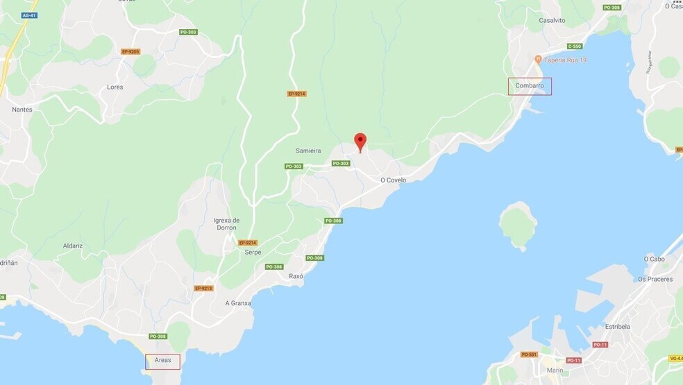 Terreno en Poio, Pontevedra en venta - Plano de la planta - Imagen 3 de 19