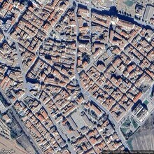 Binéfar - AÉREA  vista de mapa