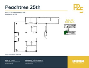 1718-1720 NW Peachtree St, Atlanta, GA en alquiler Plano del sitio- Imagen 1 de 1