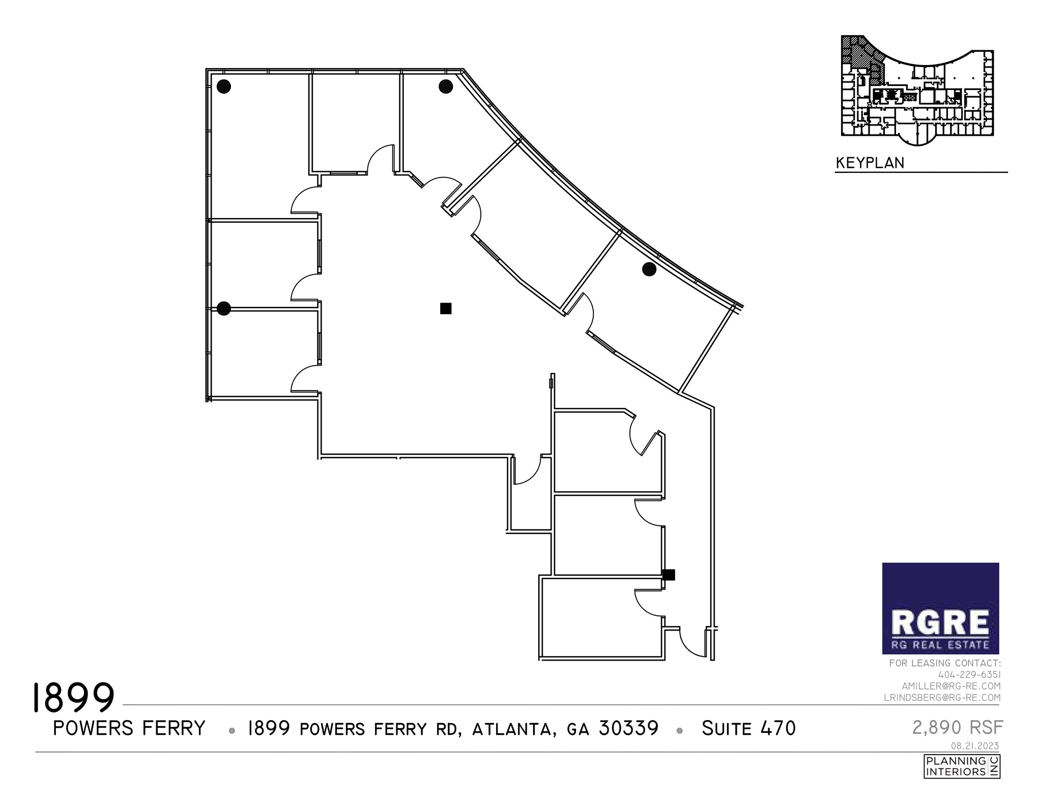 1899 Powers Ferry Rd SE, Atlanta, GA en alquiler Plano del sitio- Imagen 1 de 4