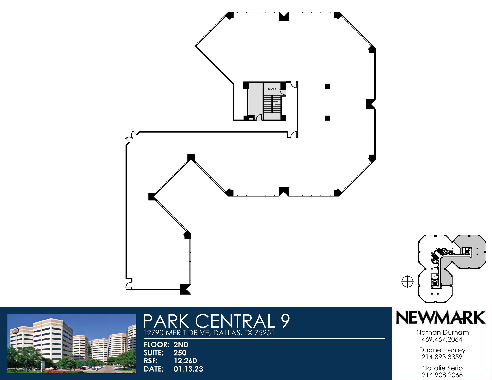 12750 Merit Dr, Dallas, TX en alquiler Plano de la planta- Imagen 1 de 1