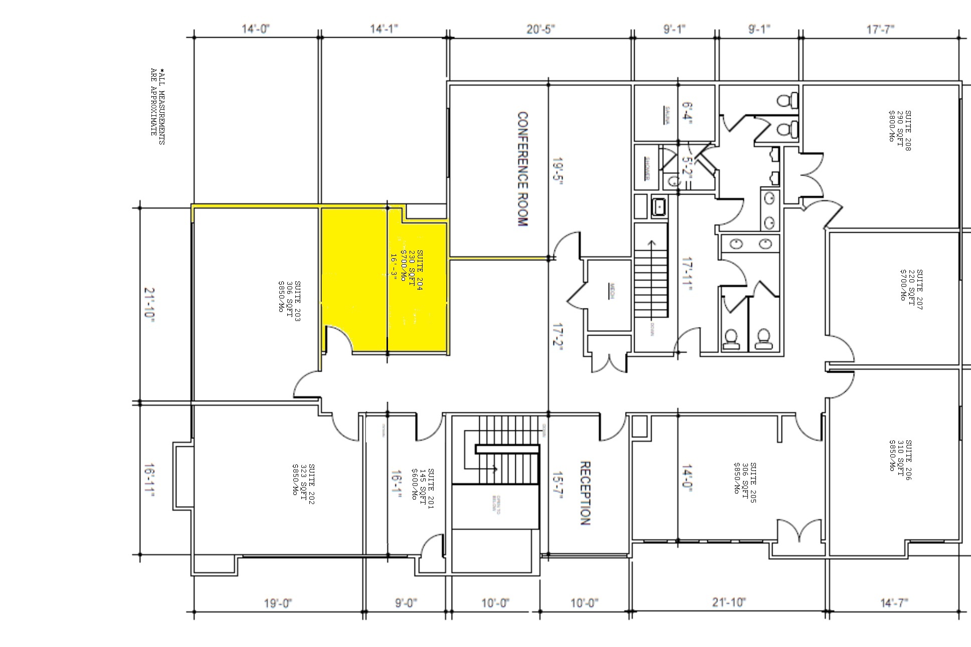 44 First St, Mount Clemens, MI en alquiler Plano de la planta- Imagen 1 de 1