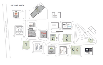 105 Boul Du Carrefour, Bromont, QC en alquiler Plano de la planta- Imagen 1 de 2