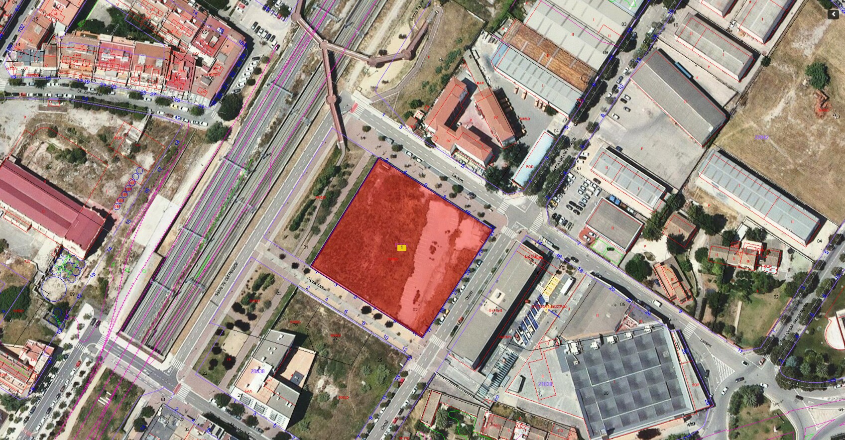 Barri del Molí d'en Rovira, Vilafranca del Penedès, Barcelona en venta Plano de solar- Imagen 1 de 3