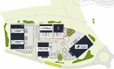 Bardon Rd, Coalville en alquiler Plano del sitio- Imagen 1 de 1