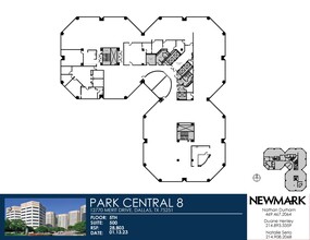 12750 Merit Dr, Dallas, TX en alquiler Plano de la planta- Imagen 1 de 1