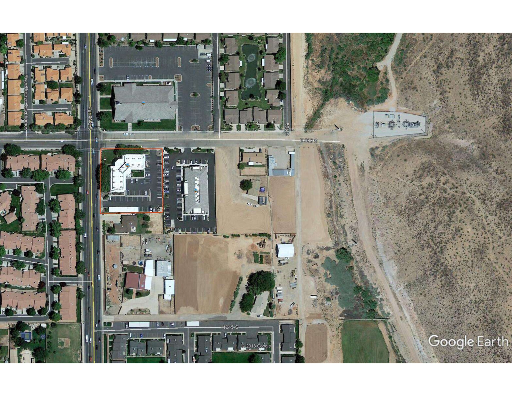 923 S River Rd, Saint George, UT en alquiler Plano del sitio- Imagen 1 de 10