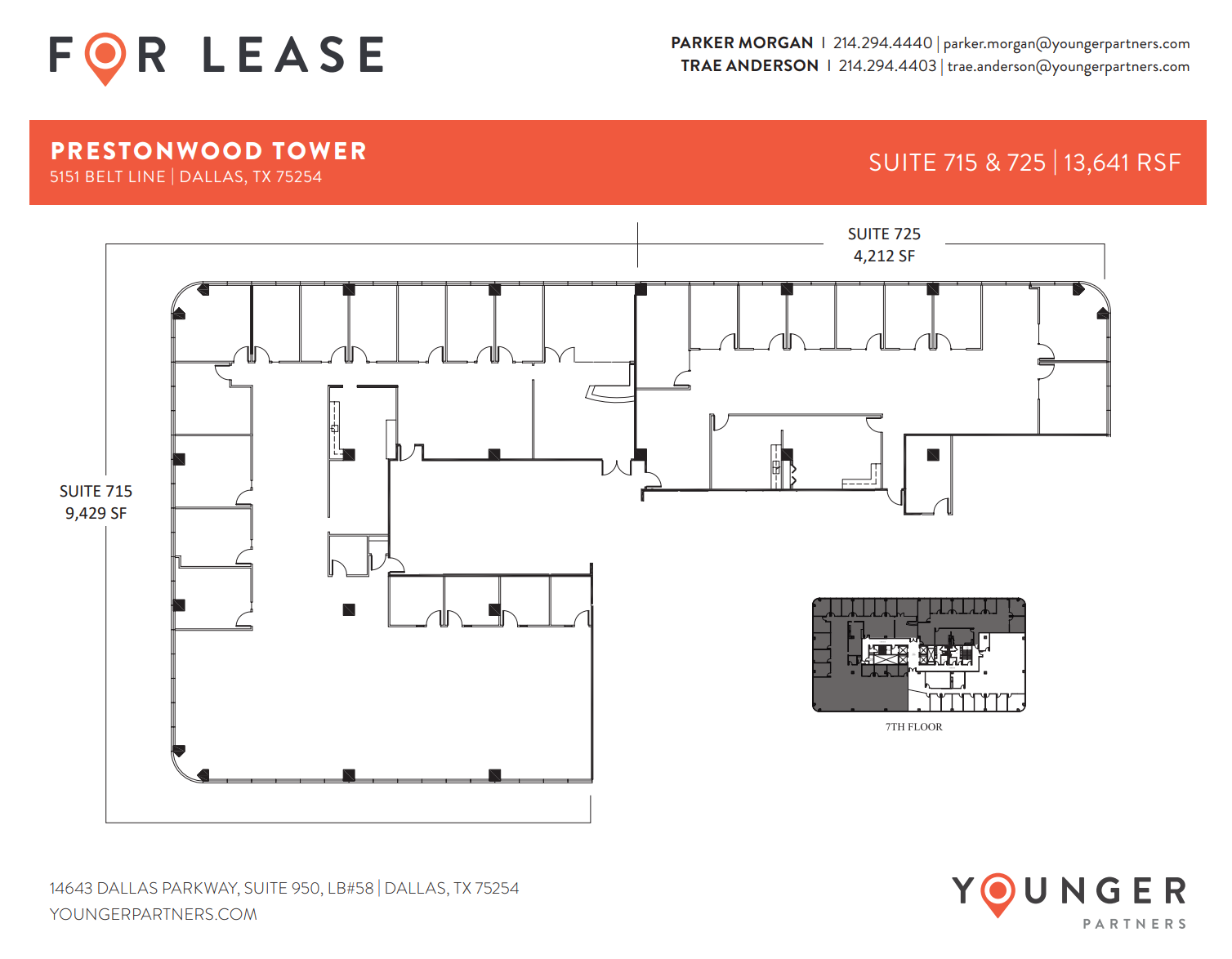 5151 Belt Line Rd, Dallas, TX en alquiler Plano de la planta- Imagen 1 de 1