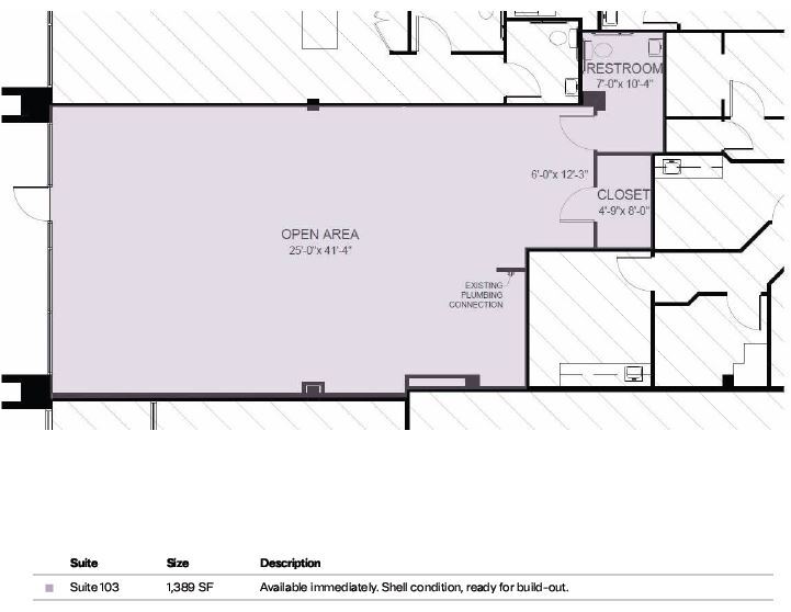 501 N Frederick Ave, Gaithersburg, MD en alquiler Plano de la planta- Imagen 1 de 1