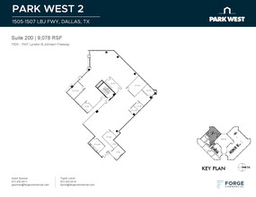 1501-1507 Lyndon B Johnson Fwy, Dallas, TX en alquiler Plano de la planta- Imagen 1 de 1