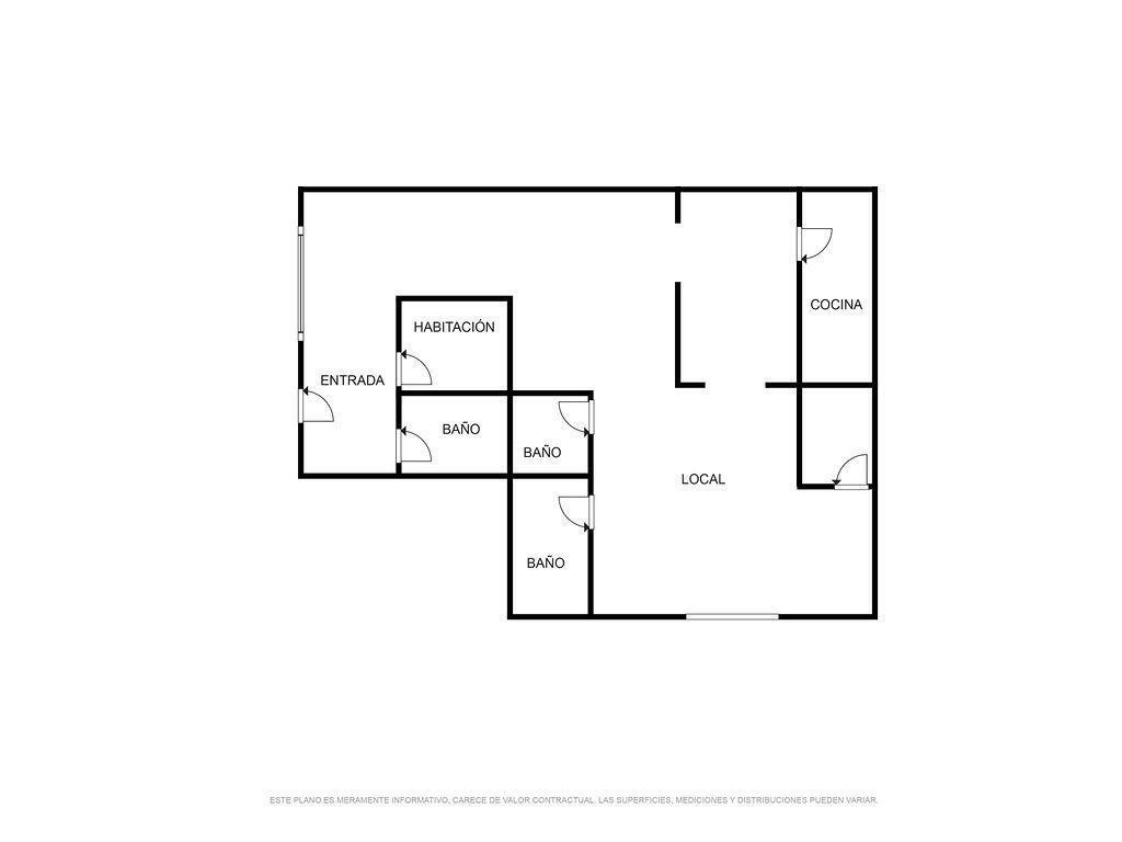 Local en Cuevas del Almanzora, Almería en venta Plano de la planta- Imagen 1 de 20