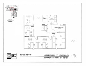 16000 Barkers Point Ln, Houston, TX en venta Plano de la planta- Imagen 1 de 1