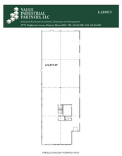 5300-5328 W 123rd Pl, Alsip, IL en alquiler Plano de la planta- Imagen 1 de 1