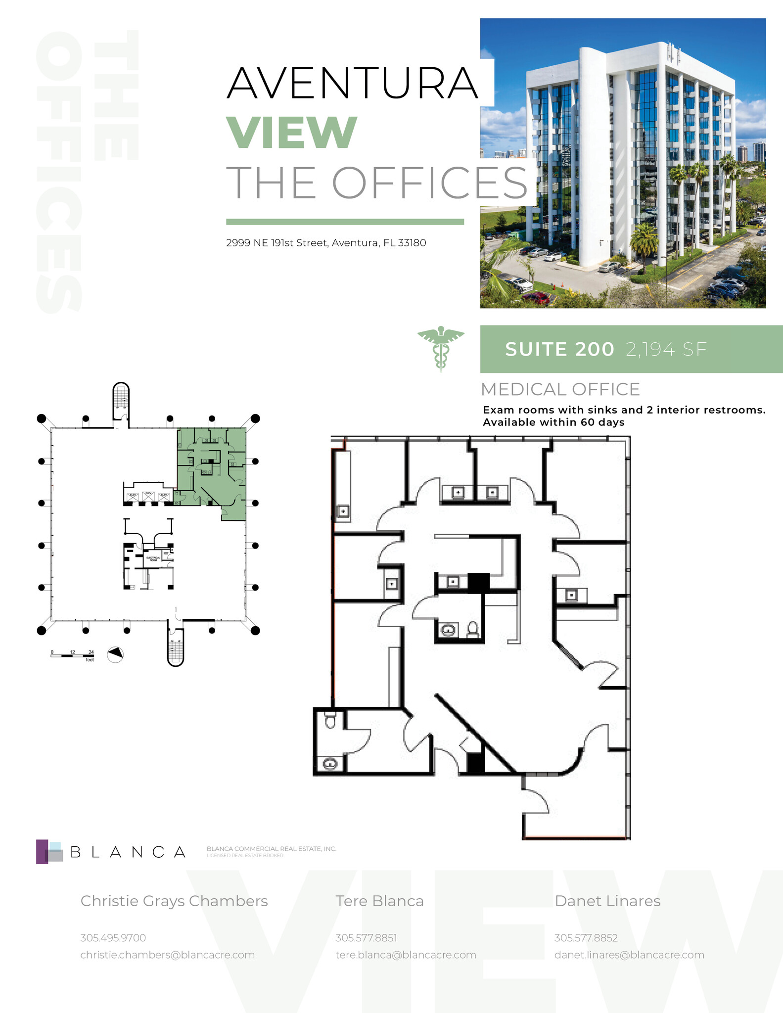 2999 NE 191st St, Aventura, FL en alquiler Plano de la planta- Imagen 1 de 1