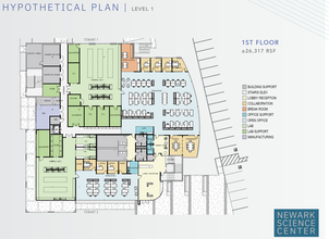 8100 Jarvis Ave, Newark, CA en alquiler Plano de la planta- Imagen 2 de 2