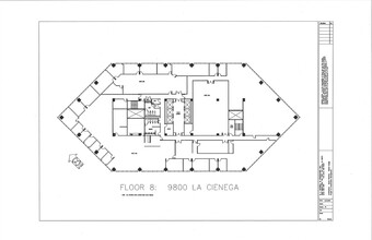 9800 S La Cienega Blvd, Inglewood, CA en alquiler Plano de la planta- Imagen 1 de 1