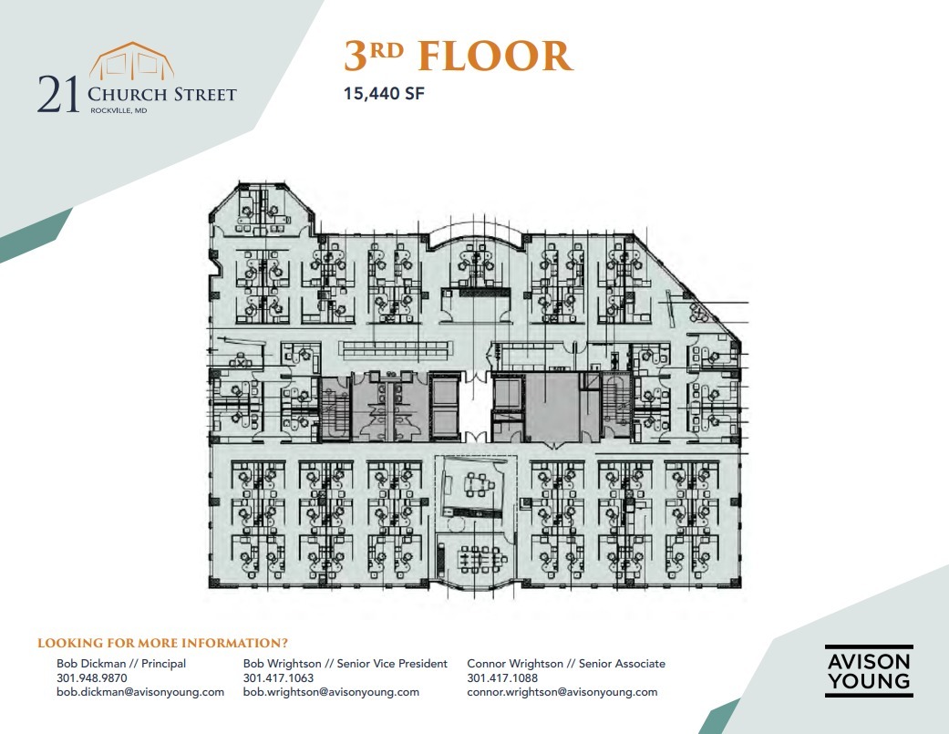 21 Church St, Rockville, MD en alquiler Plano de la planta- Imagen 1 de 1