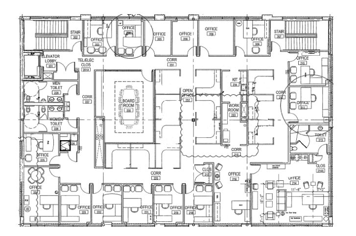 129-135 W Adams Ave, Kirkwood, MO en alquiler Plano de la planta- Imagen 1 de 1