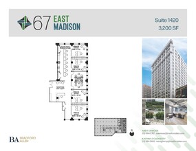 67 E Madison St, Chicago, IL en alquiler Plano de la planta- Imagen 1 de 6